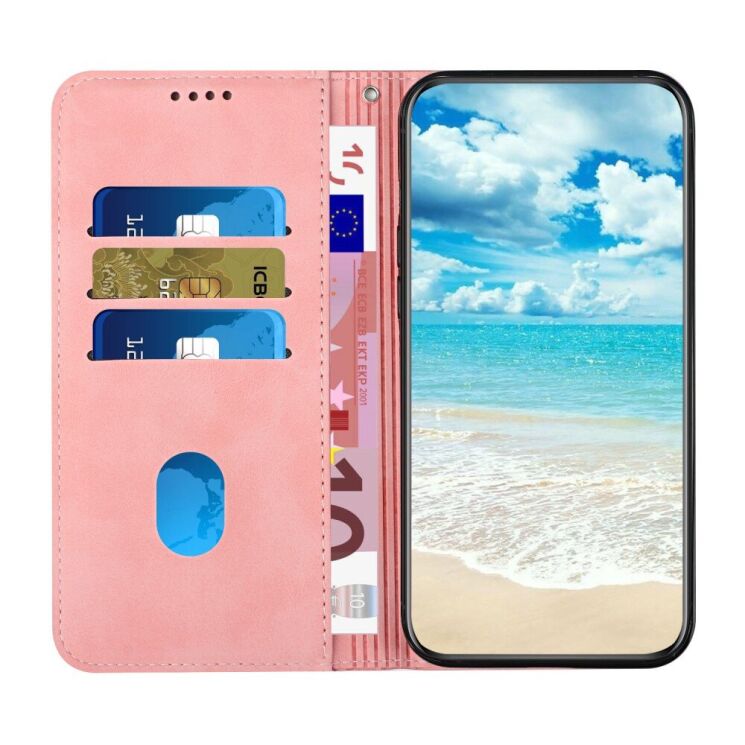 Чохол-книжка Deexe Rhombus Style для Tecno POP 5 LTE (BD4i) - Rose Gold: фото 4 з 12