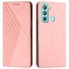Чохол-книжка Deexe Rhombus Style для Tecno POP 5 LTE (BD4i) - Rose Gold (311017RG). Фото 1 з 12