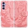 Чехол-книжка Deexe Tiger для Samsung Galaxy A35 (A356) - Pink (354806P)