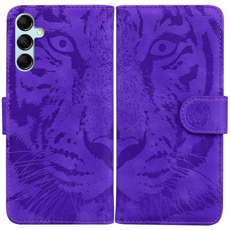 Чохол-книжка Deexe Tiger для Samsung Galaxy M34 (M346) - Purple: фото 1 з 7