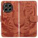 Чехол-книжка Deexe Tiger для TECNO Camon 30 (CL6) - Brown (352112Z). Фото 1 из 7