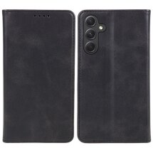 Чехол-книжка Deexe Wallet Case для Samsung Galaxy M35 (M356) - Black: фото 1 из 7
