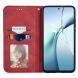Чехол-книжка Deexe Wallet Case для Xiaomi Redmi Note 14 4G - Red (373468R). Фото 4 из 8