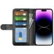 Чехол-книжка Deexe Wallet Style для Apple iPhone 15 Pro - Black (329303B). Фото 2 из 11