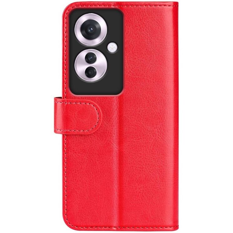 Чехол-книжка Deexe Wallet Style для OPPO Reno 11F - Red: фото 5 из 7
