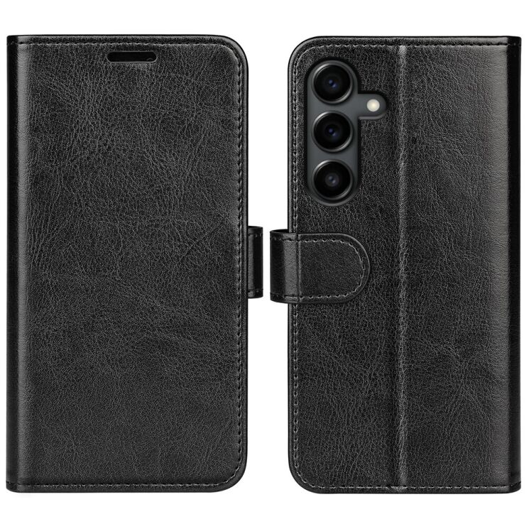 Чехол-книжка Deexe Wallet Style для Samsung Galaxy S25 FE (S731) - Black: фото 1 из 8