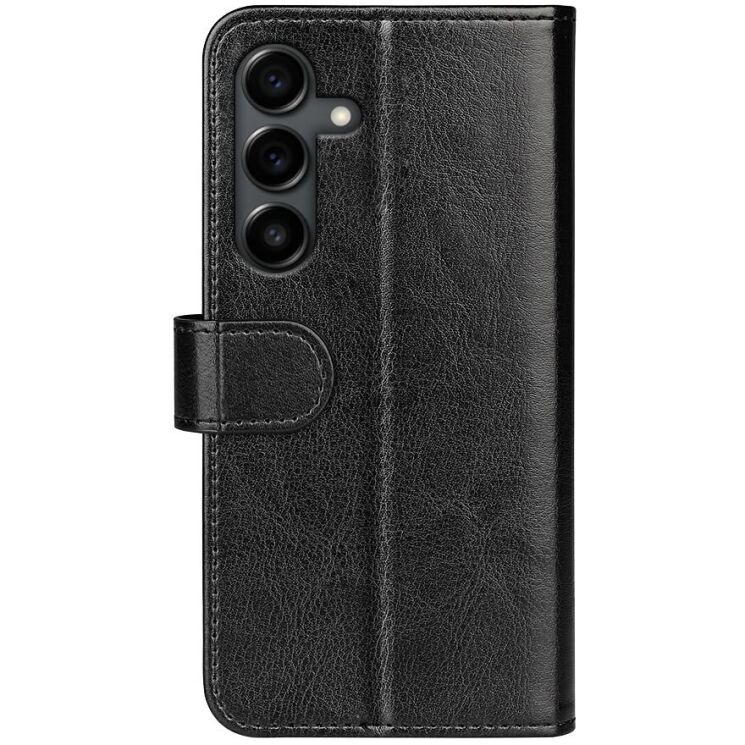 Чехол-книжка Deexe Wallet Style для Samsung Galaxy S25 FE (S731) - Black: фото 3 из 8
