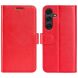 Чехол-книжка Deexe Wallet Style для Samsung Galaxy S25 Plus (S936) - Red (376022R). Фото 1 из 7