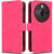 Чехол-книжка Deexe Wallet Style для ZTE Nubia Focus Pro - Rose: фото 1 из 6