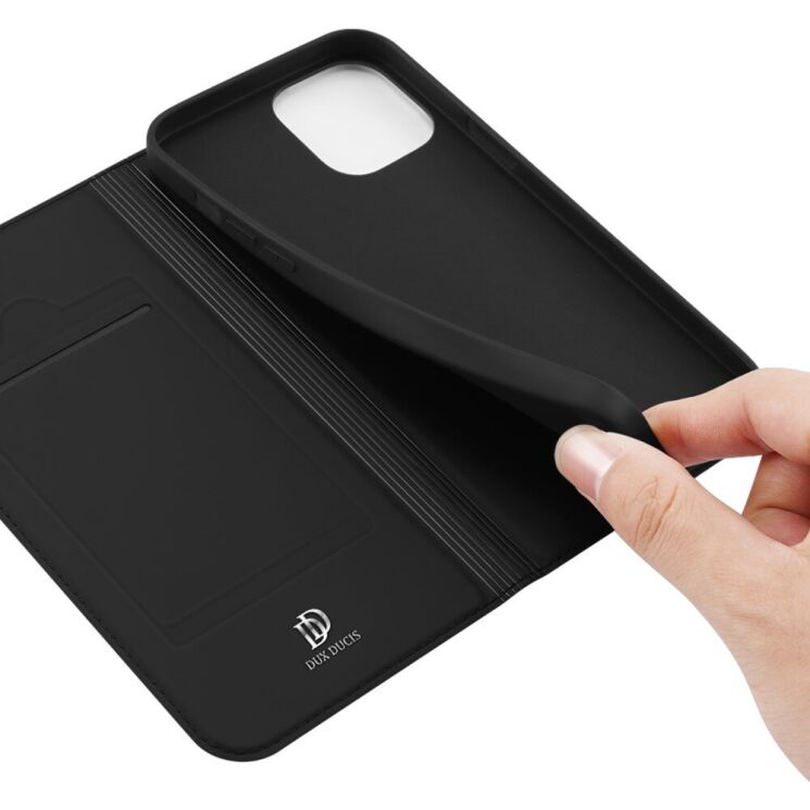 Чехол-книжка DUX DUCIS Skin Pro для Apple iPhone 14 - Black: фото 7 из 24