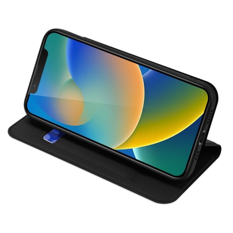Чехол-книжка DUX DUCIS Skin Pro для Apple iPhone 14 - Black: фото 4 из 24