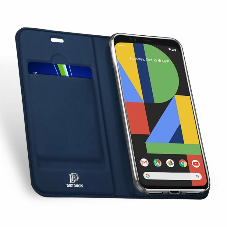 Чехол-книжка DUX DUCIS Skin Pro для Google Pixel 4 - Blue: фото 3 из 16