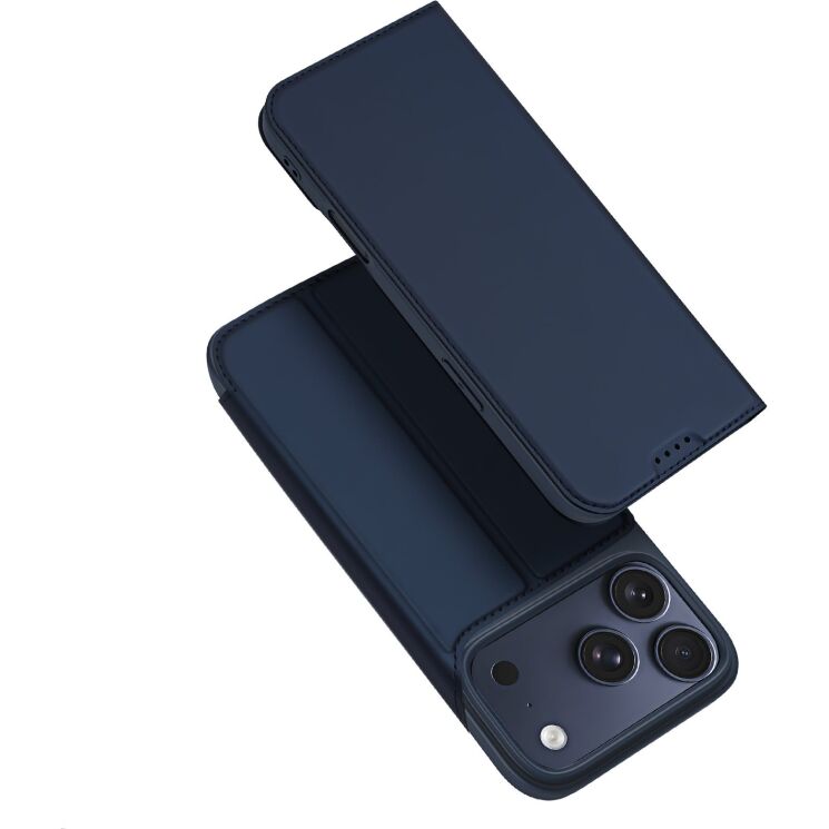 Чохол-книжка DUX DUCIS Skin Pro для iPhone 18 Pro - Blue: фото 1 з 10