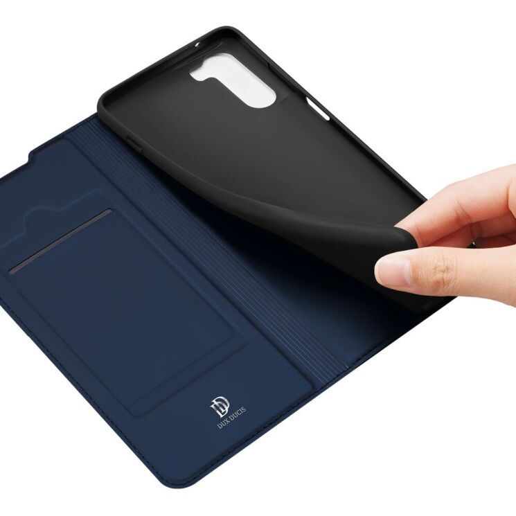Чехол-книжка DUX DUCIS Skin Pro для Motorola Moto G200 - Black: фото 8 из 15