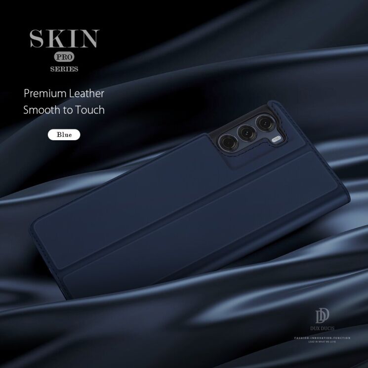 Чехол-книжка DUX DUCIS Skin Pro для Motorola Moto G200 - Black: фото 10 из 15