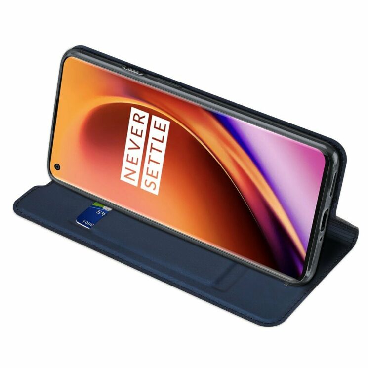 Чехол-книжка DUX DUCIS Skin Pro для OnePlus 8 Pro - Blue: фото 5 из 16