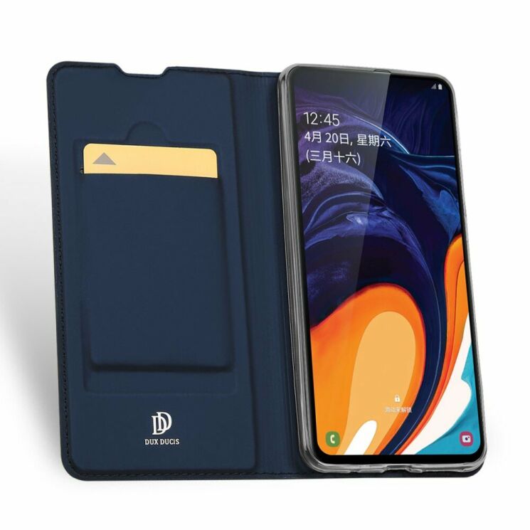 Чохол-книжка DUX DUCIS Skin Pro для Samsung Galaxy M40 / A60 (A605) - Dark Blue: фото 3 з 19