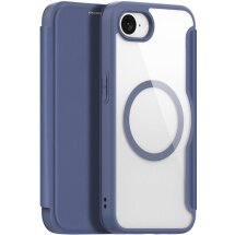 Чехол-книжка DUX DUCIS Skin X Pro Magnetic для Apple iPhone 16e - Blue: фото 1 из 12