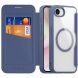 Чехол-книжка DUX DUCIS Skin X Pro Magnetic для Apple iPhone 16e - Blue (376409L). Фото 2 из 12