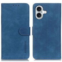 Чохол-книжка KHAZNEH Retro Wallet для Apple iPhone 17 - Blue: фото 1 з 9