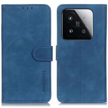 Чехол-книжка с застежкой KHAZNEH Retro Wallet для Xiaomi 15T - Blue: фото 1 из 9