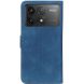 Чехол-книжка KHAZNEH Retro Wallet для Xiaomi Poco F6 Pro - Blue (354918L). Фото 5 из 9
