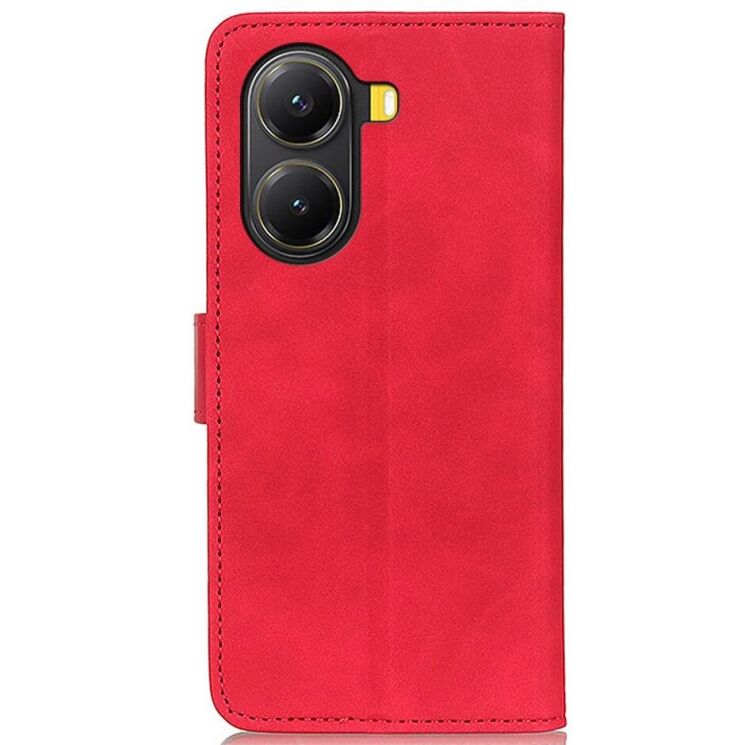 Чохол-книжка KHAZNEH Retro Wallet для Xiaomi Poco X7 Pro - Red: фото 5 з 8