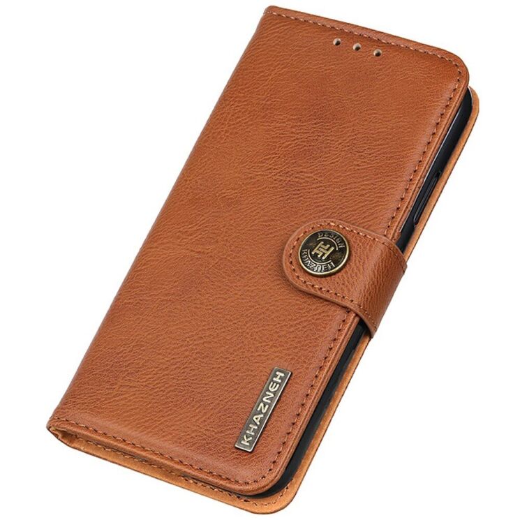 Чехол-книжка KHAZNEH Wallet Cover для Google Pixel 9a - Brown: фото 4 из 8