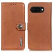 Чехол-книжка KHAZNEH Wallet Cover для Google Pixel 9a - Brown (375405Z)