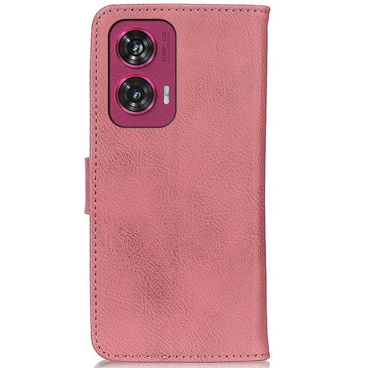 Чехол-книжка KHAZNEH Wallet Cover для Motorola Edge 50 Fusion - Pink: фото 6 из 8