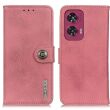 Чехол-книжка KHAZNEH Wallet Cover для Motorola Edge 50 Fusion - Pink (354204P)