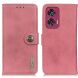 Чехол-книжка KHAZNEH Wallet Cover для Motorola Edge 50 Fusion - Pink (354204P). Фото 1 из 8