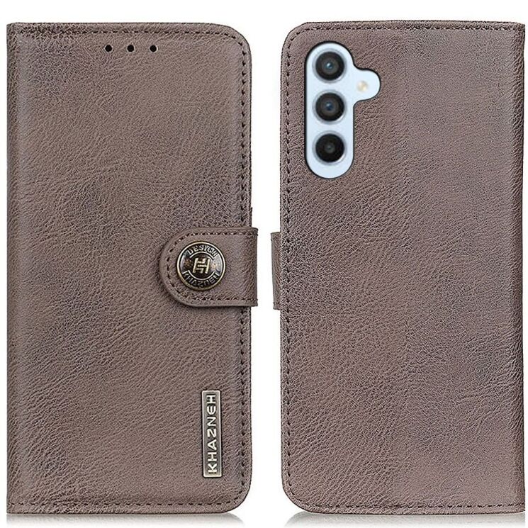 Чохол-книжка KHAZNEH Wallet Cover для Samsung Galaxy S24 - Khaki: фото 1 з 9