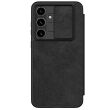 Чохол-книжка NILLKIN Qin Pro для Samsung Galaxy S24 FE (S721) - Black (367576B)