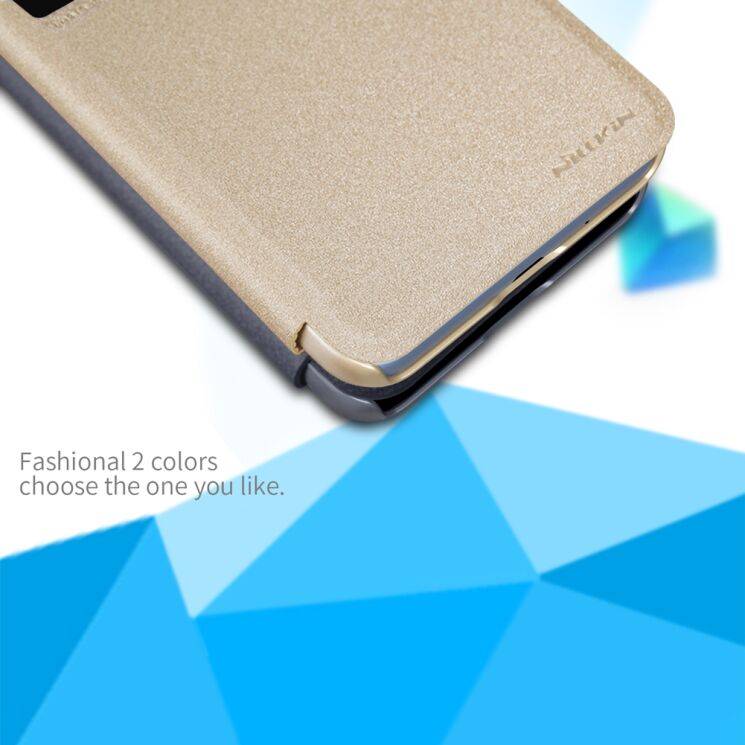 Чехол-книжка NILLKIN Sparkle Series для Xiaomi Redmi 6A - Grey: фото 16 из 16