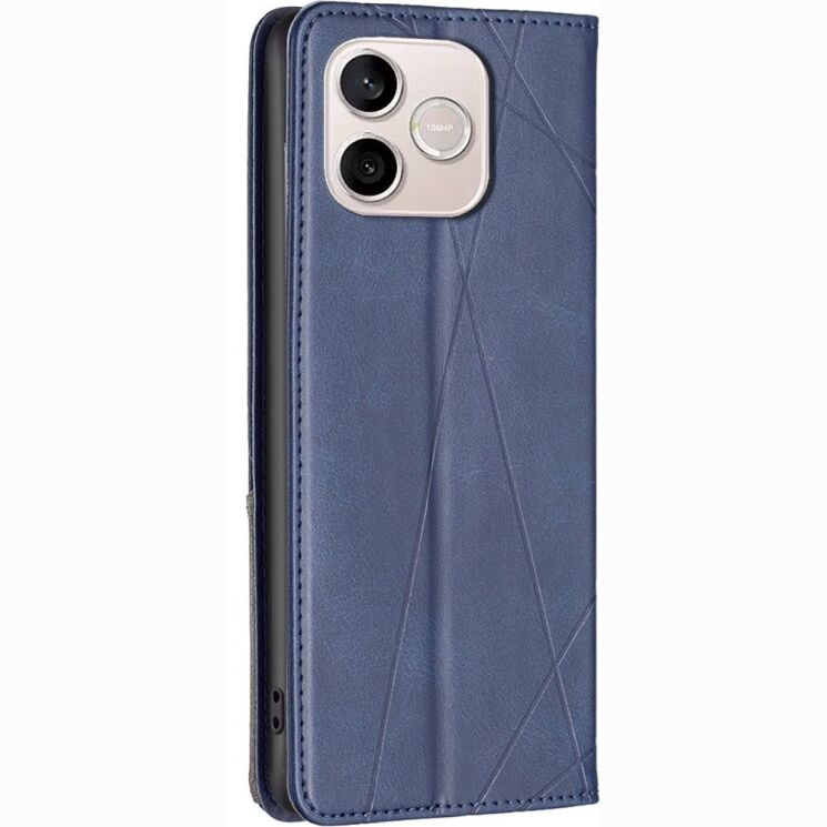 Чехол-книжка с карманами UniCase Geometric Pattern для Honor 600 Lite - Blue (411802L) Чехол-книжка с карманами UniCase Geometric Pattern для Honor 600 Lite - Blue: фото 3 из 10