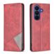 Чехол-книжка с карманами UniCase Geometric Pattern для Samsung Galaxy A27 (A276) - Red (408640R). Фото 1 из 10