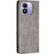 Чехол-книжка с карманами UniCase Geometric Pattern для Xiaomi Redmi Note 17 - Grey (430003H). Фото 3 из 10