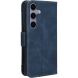 Чехол-книжка с кармашками Deexe Wallet Stand для Samsung Galaxy S26 FE - Blue (412778L). Фото 7 из 15
