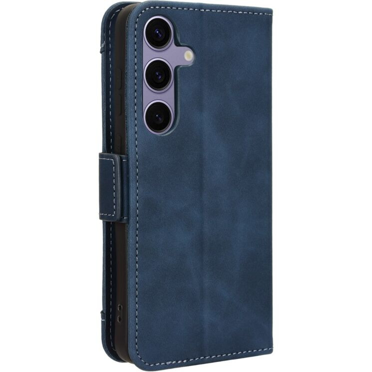 Чехол-книжка с кармашками Deexe Wallet Stand для Samsung Galaxy S26 FE - Blue (412778L) Чехол-книжка с кармашками Deexe Wallet Stand для Samsung Galaxy S26 FE - Blue: фото 7 из 15