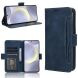 Чехол-книжка с кармашками Deexe Wallet Stand для Samsung Galaxy S26 FE - Blue (412778L). Фото 8 из 15