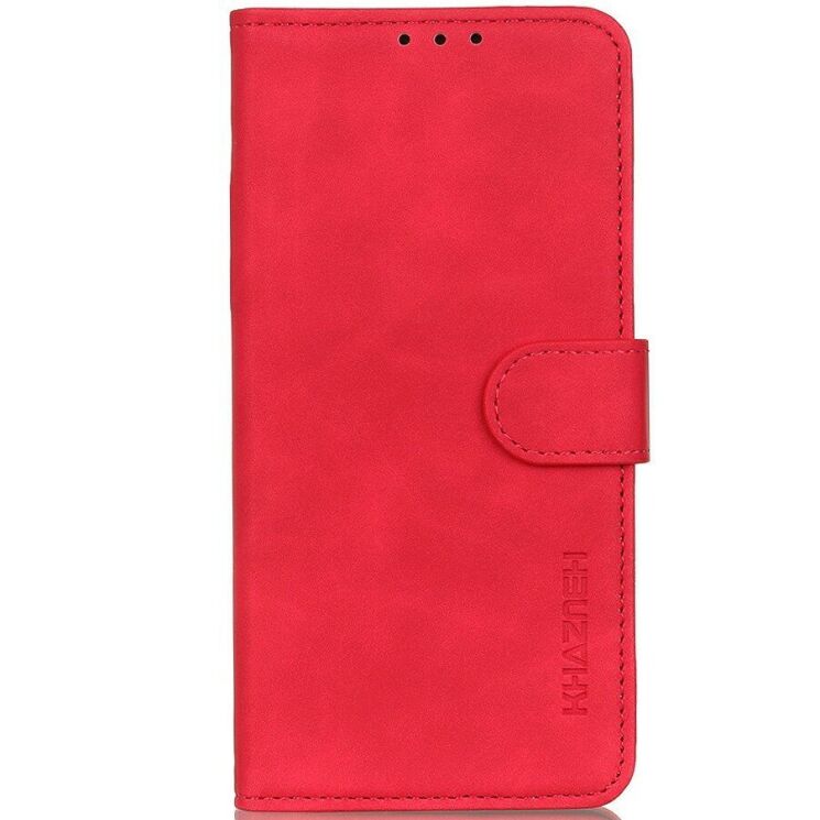 Чехол-книжка с застежкой KHAZNEH Retro Wallet для Google Pixel 11 / 11 Pro - Red: фото 5 из 8