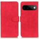 Чехол-книжка с застежкой KHAZNEH Retro Wallet для Google Pixel 11 / 11 Pro - Red (425004R). Фото 1 из 8