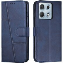 Чехол-книжка с застежкой UniCase Jet Cover для Motorola Edge 70 Max - Blue: фото 1 из 10