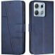 Чехол-книжка с застежкой UniCase Jet Cover для Motorola Edge 70 Max - Blue (435507L). Фото 1 из 10
