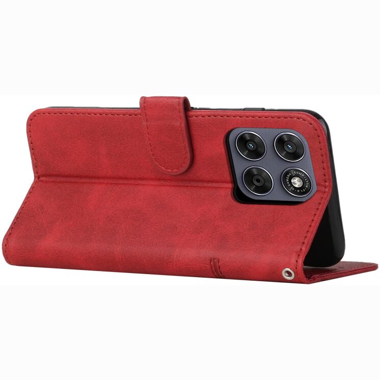 Чехол-книжка с застежкой UniCase Jet Cover для Motorola Edge 70 Pro - Red: фото 2 из 10