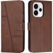 Чехол-книжка с застежкой UniCase Jet Cover для OPPO Reno 15 - Brown (405742Z)