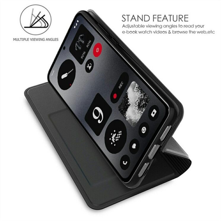 Чехол-книжка UniCase Business Wallet для Nothing Phone (3a) - Blue: фото 3 из 7