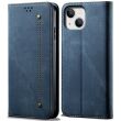 Чехол-книжка UniCase Jeans Wallet для Apple iPhone 15 - Blue (329548L)