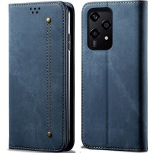 Чехол-книжка UniCase Jeans Wallet для Honor 200 Lite - Blue: фото 1 из 6